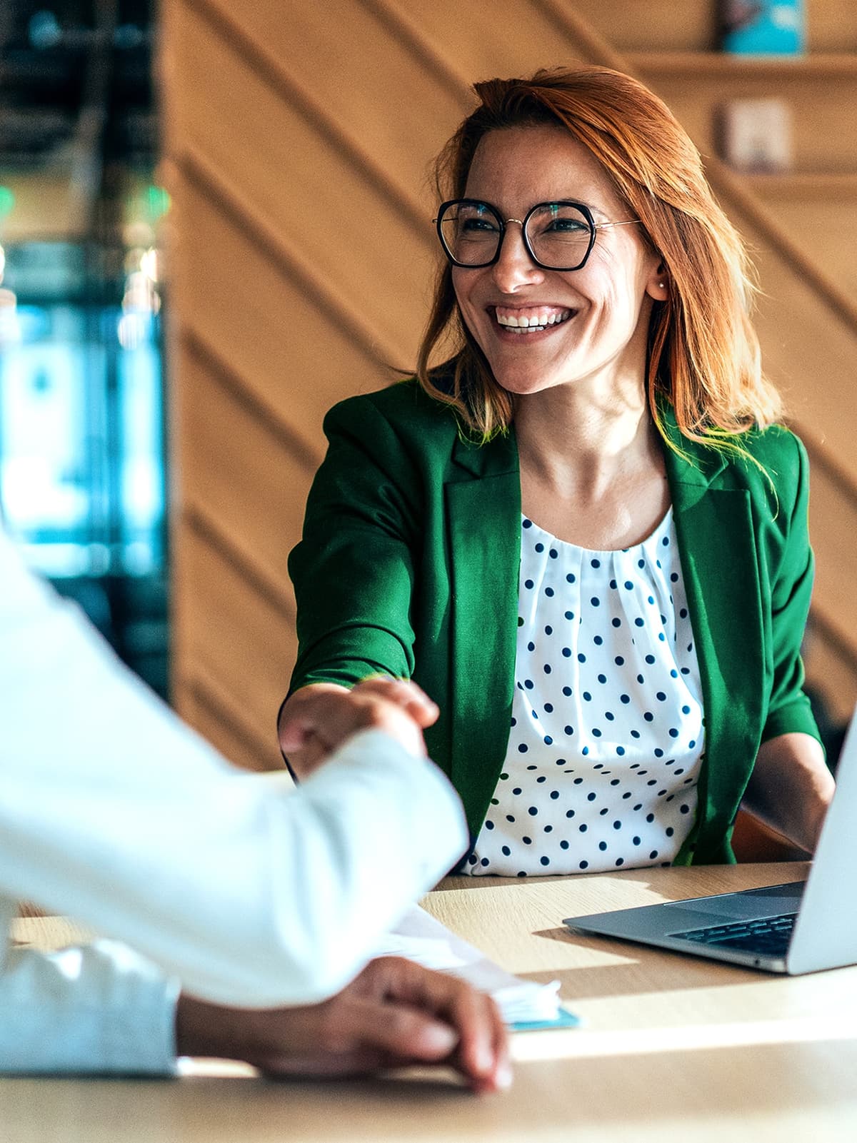 Professional business meeting